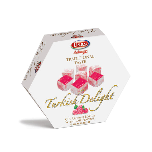 Usas Turkish Delight Rose Flavour 350gr