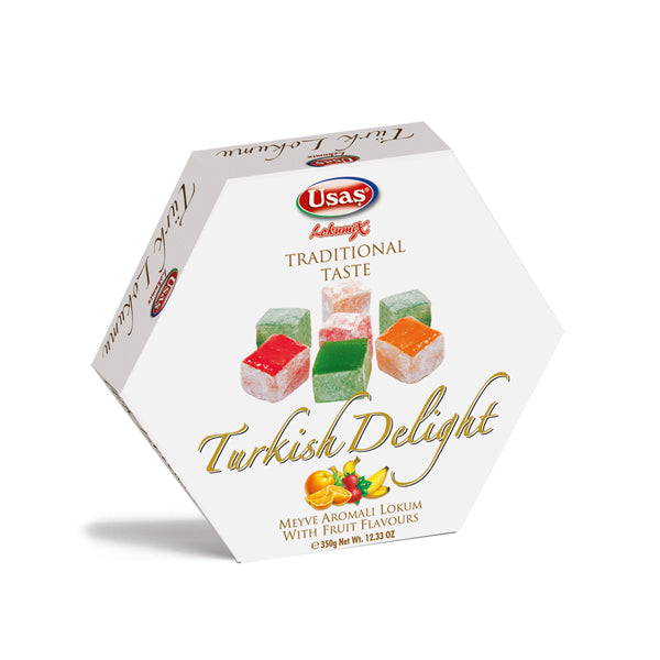 Usas Turkish Delight with Fruit 350gr